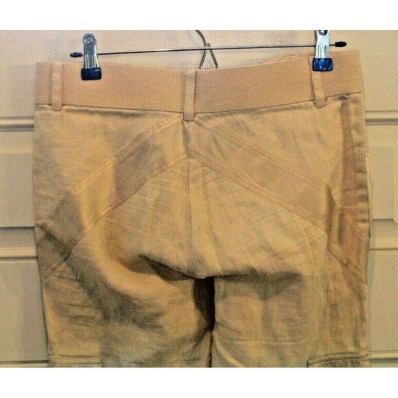 Soleil Rose Collection Pants Linen Silk Blend Couture Womens Size 8 - Picture 5 of 7